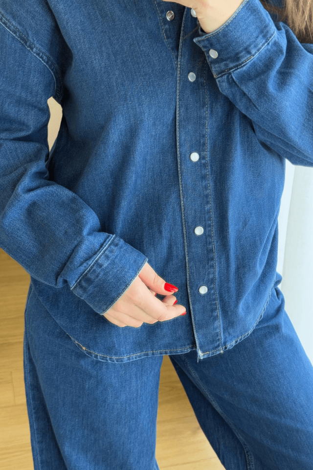 Mavi Denim Gömlek Jean Takım