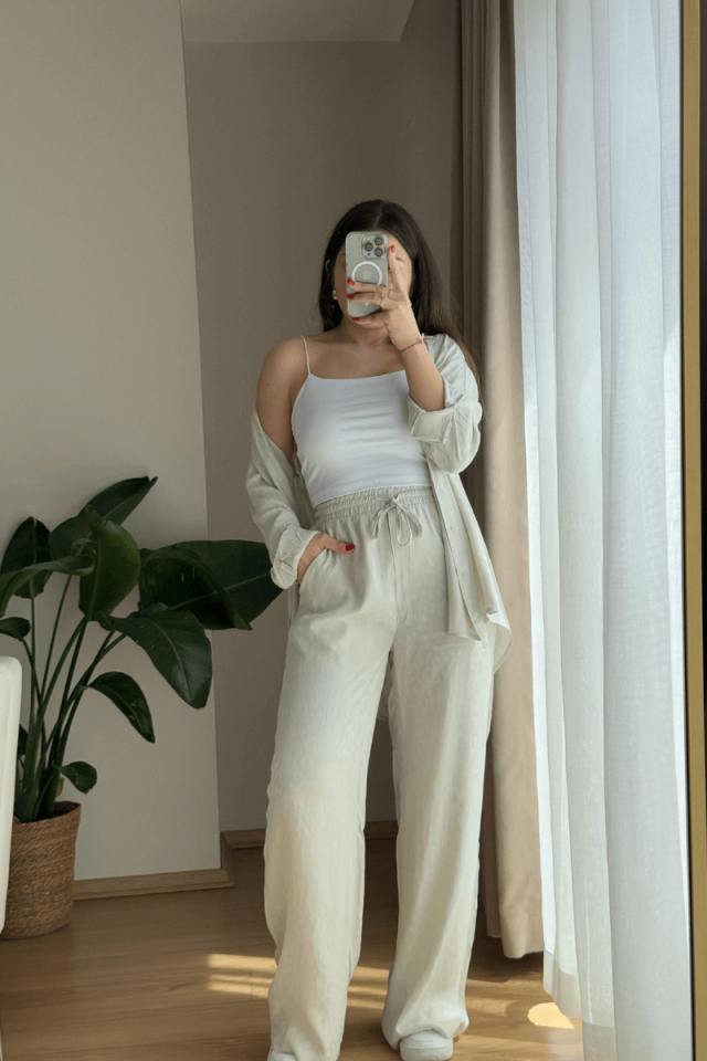 Taş Saten Viskon Jakar Takım