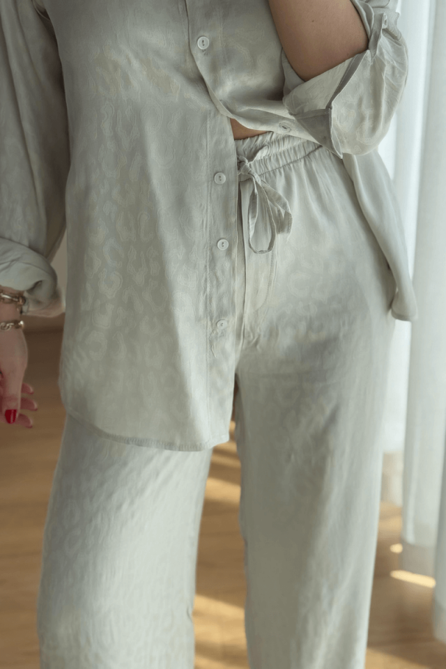 Taş Saten Viskon Jakar Takım