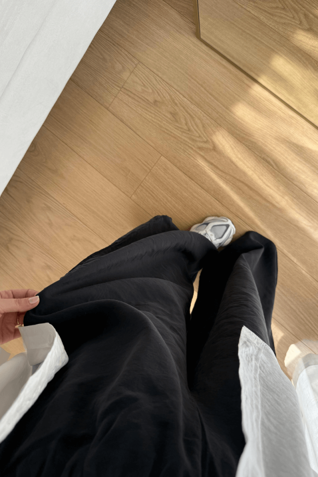 Siyah Premium Tensel Pantolon