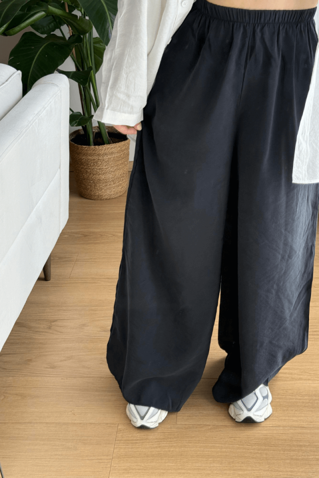 Siyah Premium Tensel Pantolon