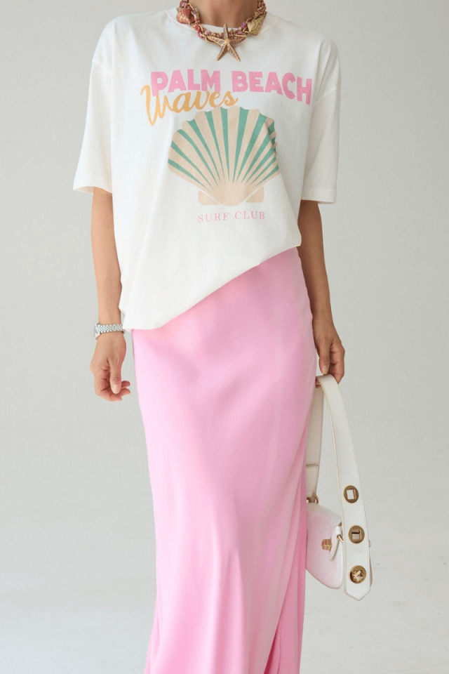 Palm Beach Baskılı Tişört