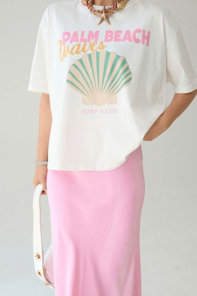 Palm Beach Baskılı Tişört