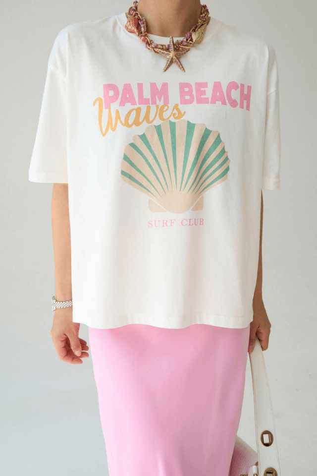 Palm Beach Baskılı Tişört