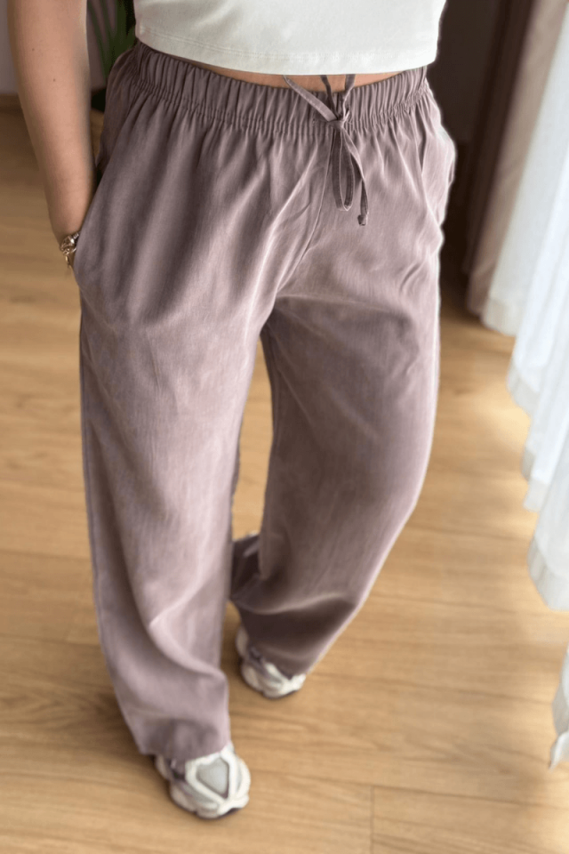 Vizon Tencel Cupra Pantolon