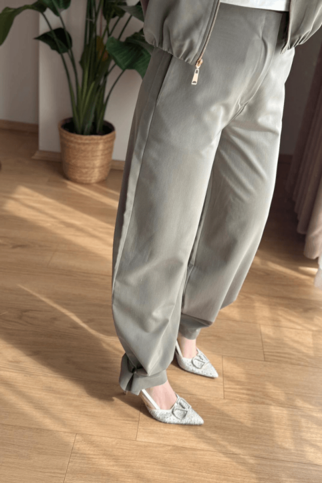 Haki Poliviskon Pantolon (Premium)