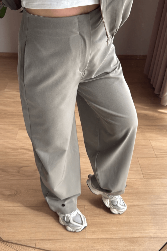 Haki Poliviskon Pantolon (Premium)